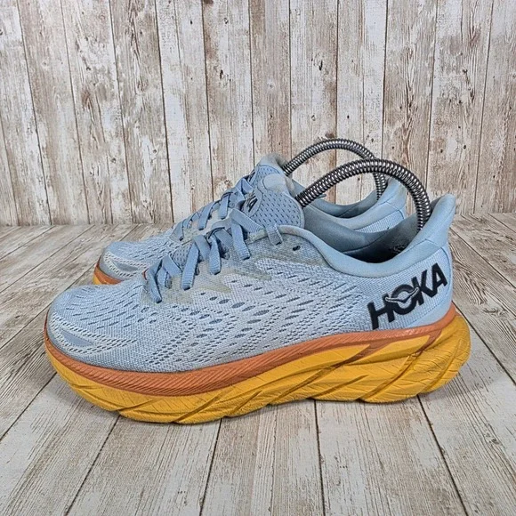 Hoka Clifton 8 Running Shoes Lightweight Cushioned Comfort Women's Size 7B - Picture 2 of 9